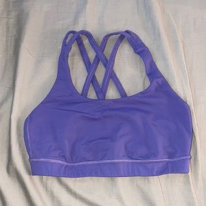 Lululemon sports bra purple